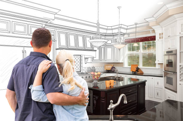 Professional Kitchen Flooring technician working in Hudson, WI
